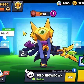 Brawl Stars Accounts 14980 Trophy|7665 Bling|75 Brawlers 17 Max|2 Hyper image 1