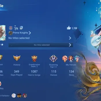 Honor of Kings Accounts Rare Skin Global|115H 134S|LNY26:Dolia|Legend:Yao&Allain|KIC:Luna|SXD: Hou Yi|LOM:Shi|LNY24:Da