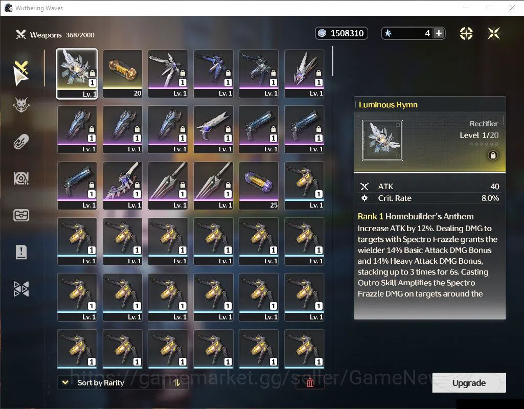 Wuthering Waves Accounts SEA|UL 8|Fresh Starter|2 Limited| Sigrika, Ciaccon image 2