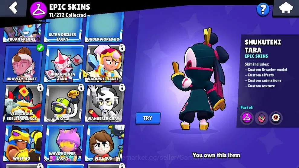 Brawl Stars Accounts 1569 Trophy|27 Brawlers 5 Max Lvl [Kit,Damian,Etc] image 12