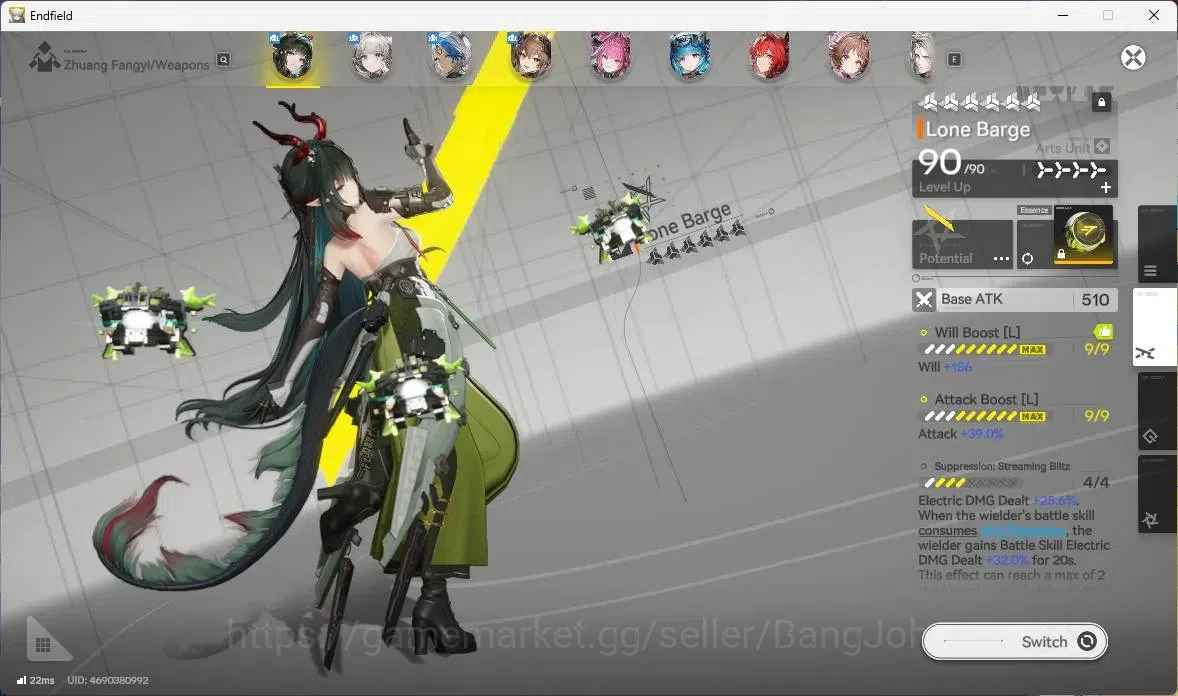 Arknights: Endfield Accounts Asia |Lv 60|5 Limit|Zhuang Fangyi,Gilberta,Yvnonne image 4