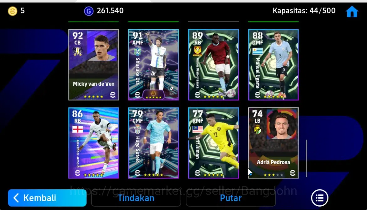 eFootball Accounts Android|PW 3075 |Bigtime Eden Hazard|Epic Gerrard, image 2