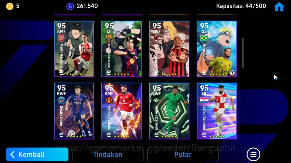 eFootball Accounts Android|PW 3075 |Bigtime Eden Hazard|Epic Gerrard, image 5
