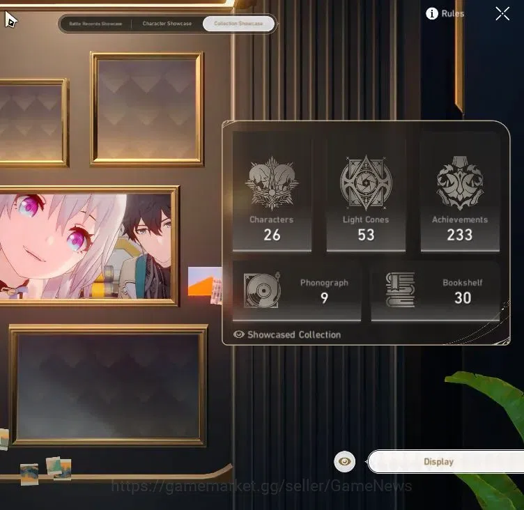 Honkai Star Rail Accounts Asia|TL 50|1 Golden Companion|6 Limited|Castorice+ image 3