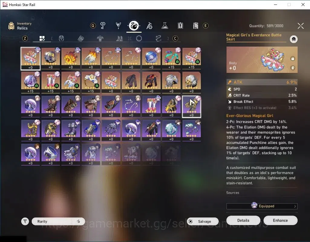 Honkai Star Rail Accounts Asia|TL 50|1 Golden Companion|6 Limited|Castorice+ image 7