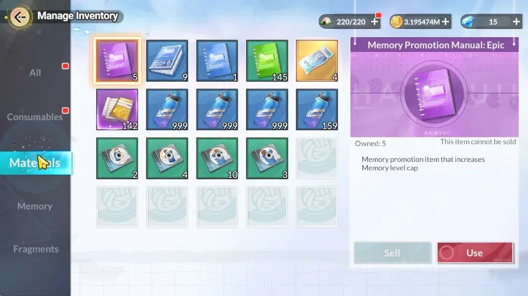 HAIKYU!! FLY HIGH Accounts SEA Lvl 36|2 SP [Ushijima School Festv,Toru+Memo]+ image 7