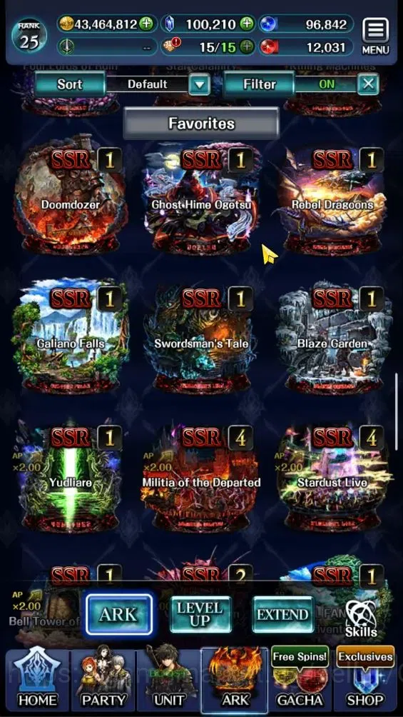 Last Cloudia Accounts Endgame GLOBAL|Rank 25|100K Crystal|Top Tier Unit [SM Sera,PoGT Familie,G Lilaha,NY Maihim 8