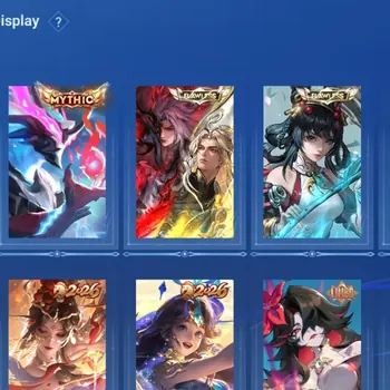 Honor of Kings Accounts Rare Skin Global|113H 242S| 1 Mythic | 2 Flawless | 1 Precious Collab Bleach | 2 LNY 2026 | Limbo