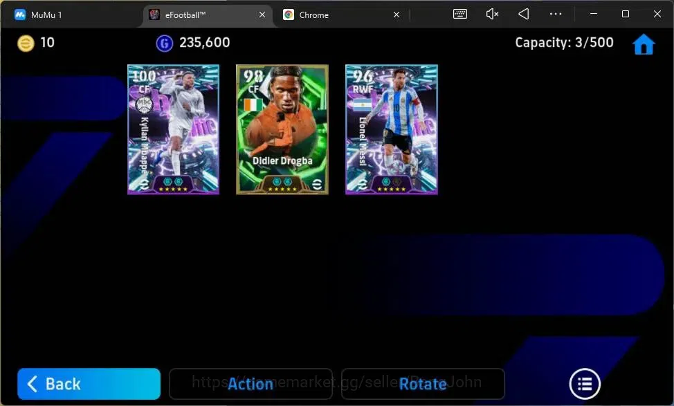 eFootball Accounts Android | PW 2987 | Epic Didier Drogba | Showtime  image 3