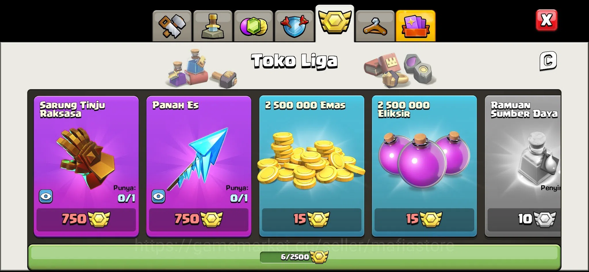Clash of Clans Accounts TH11–TH13 | 5 Epic Equips: Giant Gauntlet 6, Froze image 4