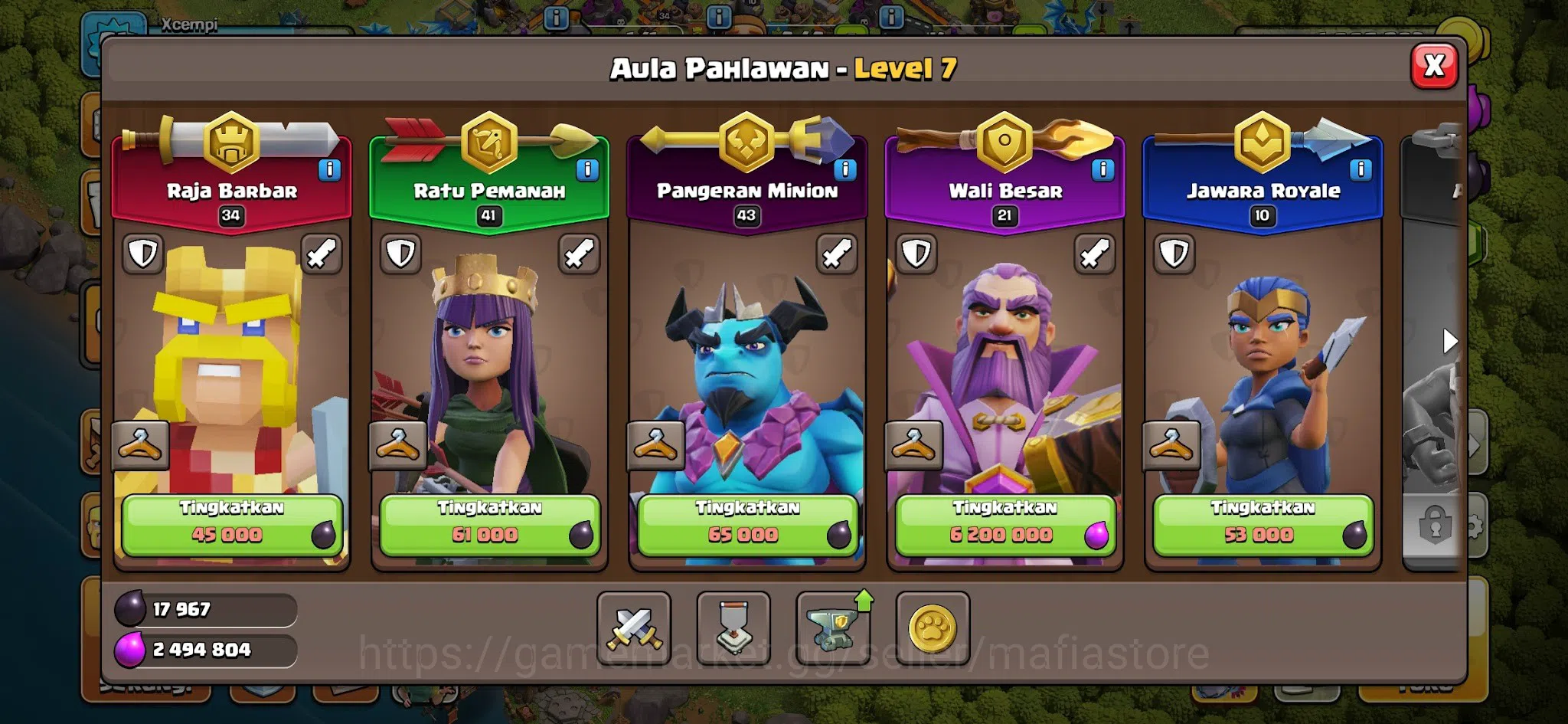 Clash of Clans Accounts TH11–TH13 | 5 Epic Equips: Giant Gauntlet 6, Froze image 7