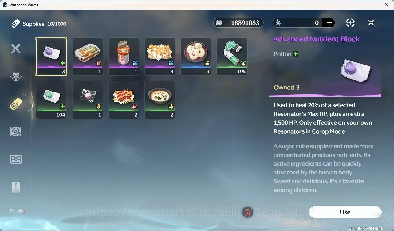 Wuthering Waves Accounts Starter SEA|UL 48|Rank 5| 2 Char Limited Yangyang: Xuanling Rc5,Rebecca | Mc Female | TakeMail 19