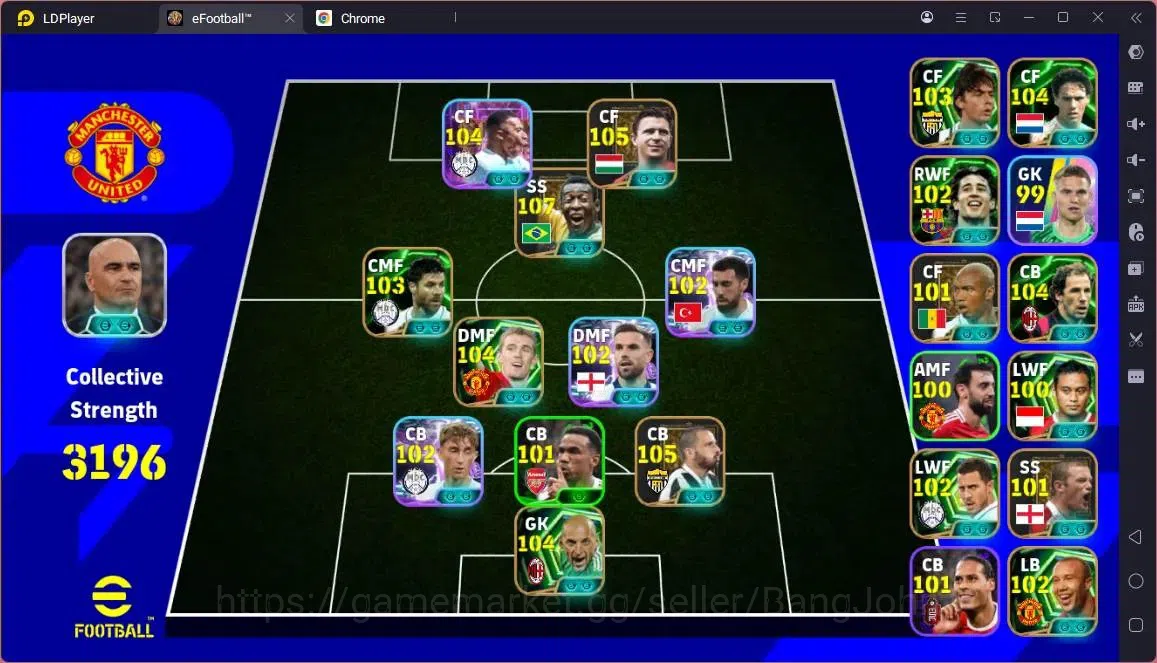 eFootball Accounts Mobile |PW 3196|Epic Pele,Bonucci,Puskas,Baresi,Al image 1