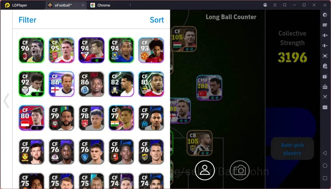 eFootball Accounts Mobile |PW 3196|Epic Pele,Bonucci,Puskas,Baresi,Al image 2
