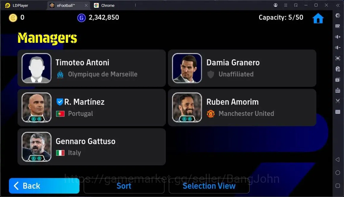 eFootball Accounts Mobile |PW 3196|Epic Pele,Bonucci,Puskas,Baresi,Al image 3