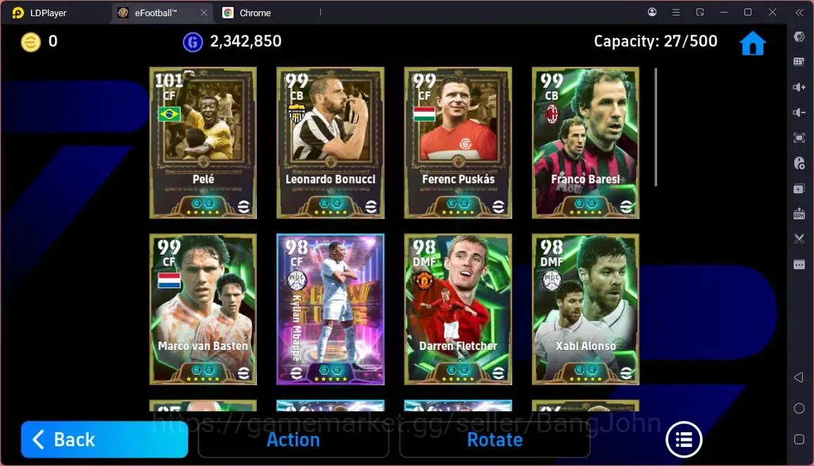 eFootball Accounts Mobile |PW 3196|Epic Pele,Bonucci,Puskas,Baresi,Al image 4