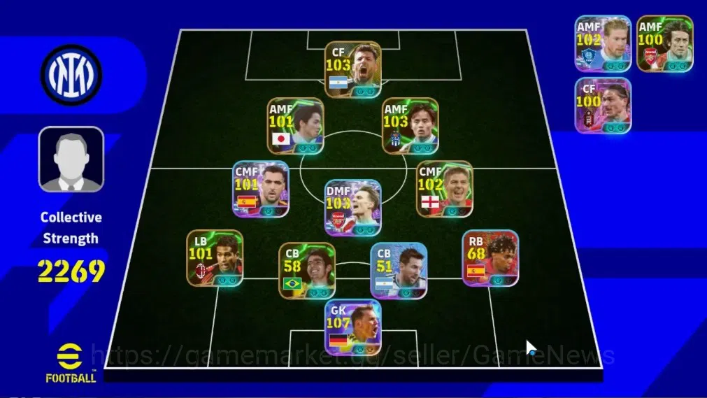 eFootball Accounts Legends & Iconic Players Android|9 Show Time Manuel Neuer,Martin Odegaard,Mikel Merino|9 Epic 1