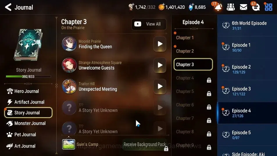 Epic Seven Accounts GLOBAL UnVerif|15 ML(RnL,GenRas,WOTM Tenebria,ZIO, image 14
