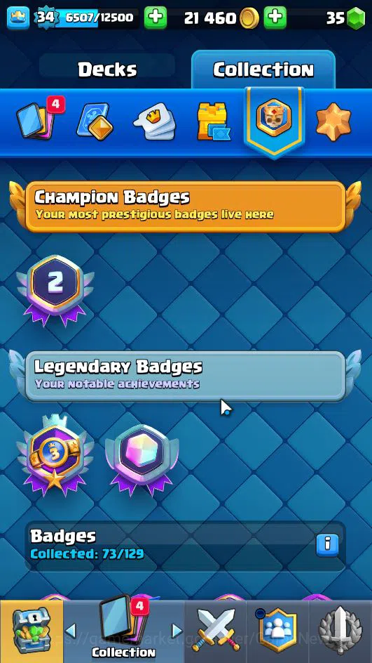 Clash Royale Accounts Lv 34|Trophy 6158|KTL 12|Limited Skin|Card 116| 2  image 19