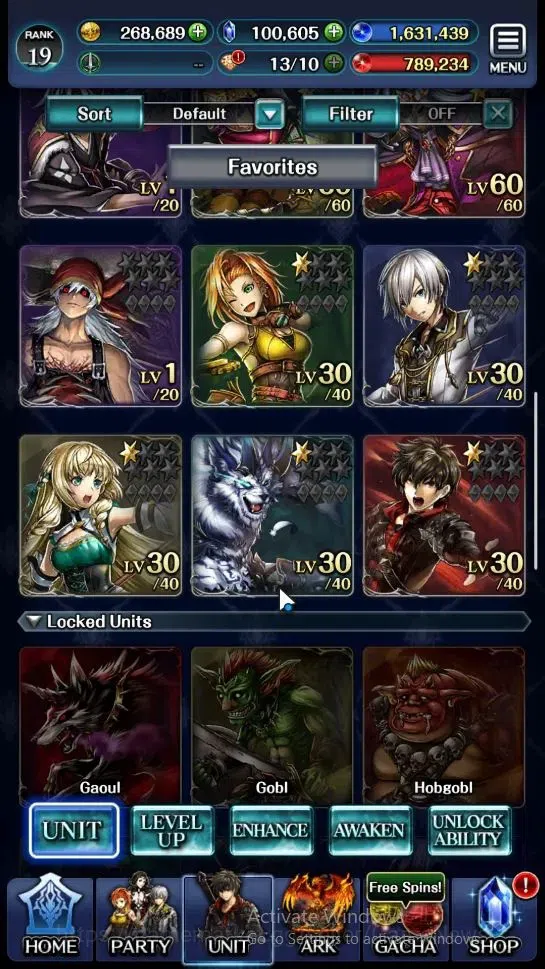 Last Cloudia Accounts Endgame GLOBAL|Rank 19|100k Crystal|Collab BraveFrontier (G Tilith,FG Vargas)+Top Tier(Goddess 2