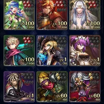 Last Cloudia Accounts Endgame GLOBAL|Rank 19|100k Crystal|Collab BraveFrontier (G Tilith,FG Vargas)+Top Tier(Goddess