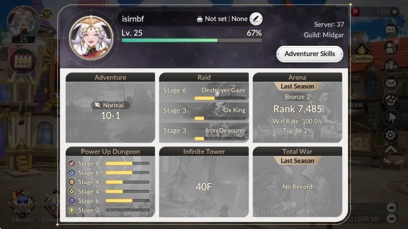 Seven Knights Re:Birth Accounts [Re:BIRTH]SEA|9 Legendary|4 SPEC|TeoTc3,Dellons,Ac image 4