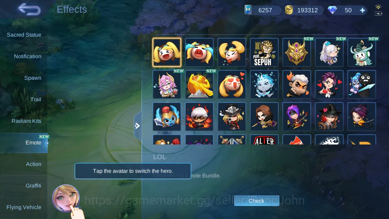 Mobile Legends: Bang Bang Accounts Others Hero 131 | Skin 249 | GLORY | Stun Chou | KOF Karina | Convenant Benedetta 14