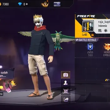 Free Fire Accounts Indonesia | M1887 Hand Of Hope + Mamba| Backpack Feathering, Skydive Undersea Spectacle | Check SS FF1023B