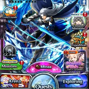 Grand Summoners Accounts End-Game Global|Rank 112|1 Sp Art|15 Ascend 11 TW|(UP Roy,E Shirou,Chloe,WH Fen,Ilya,Jay,Miyu,Saber