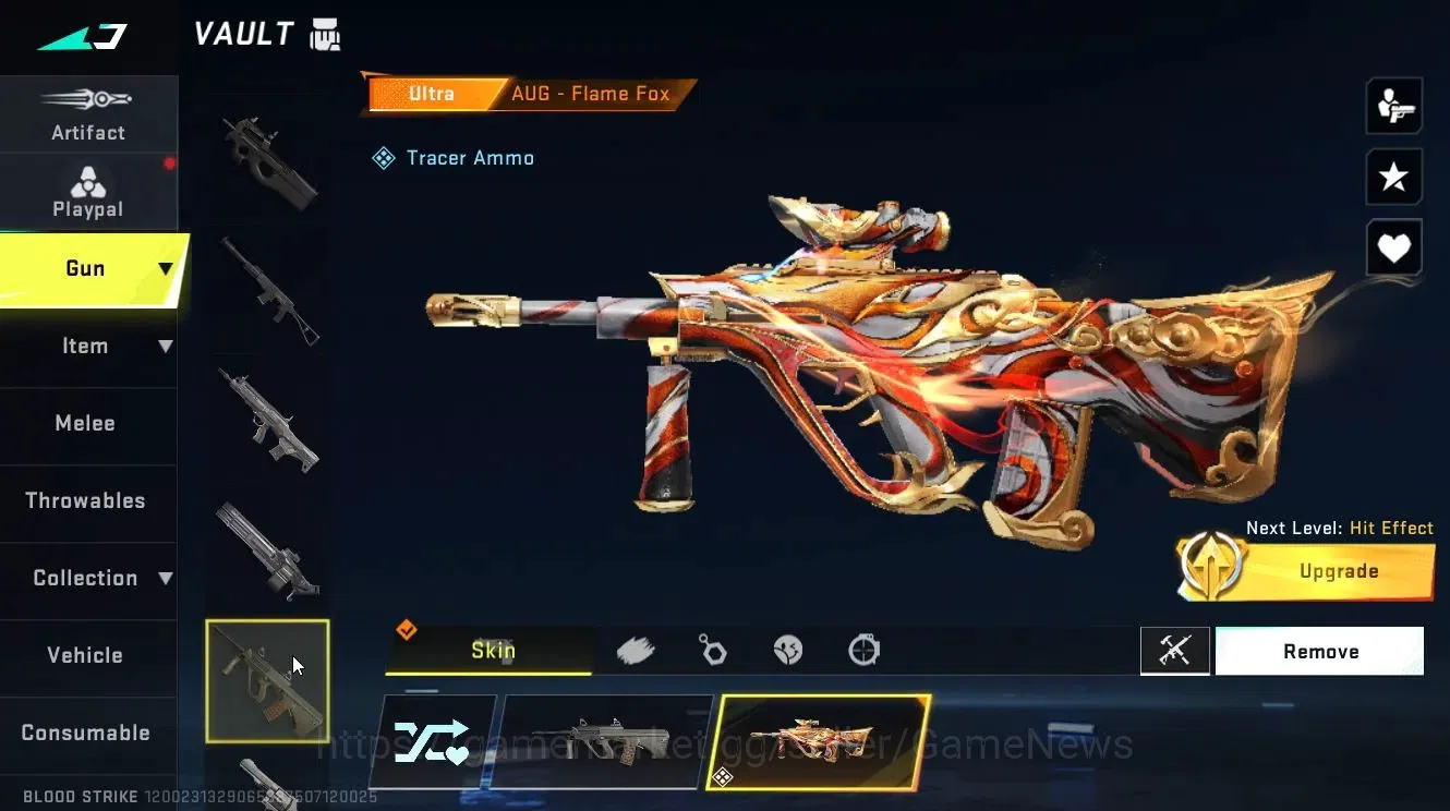 Blood Strike Accounts Collab Skin ASIA|ETERNAL DEagle-Scorpius Lv2|Collab TR [JACK,FN2000]+Enzo [KRAKEN]|ULTRA 14
