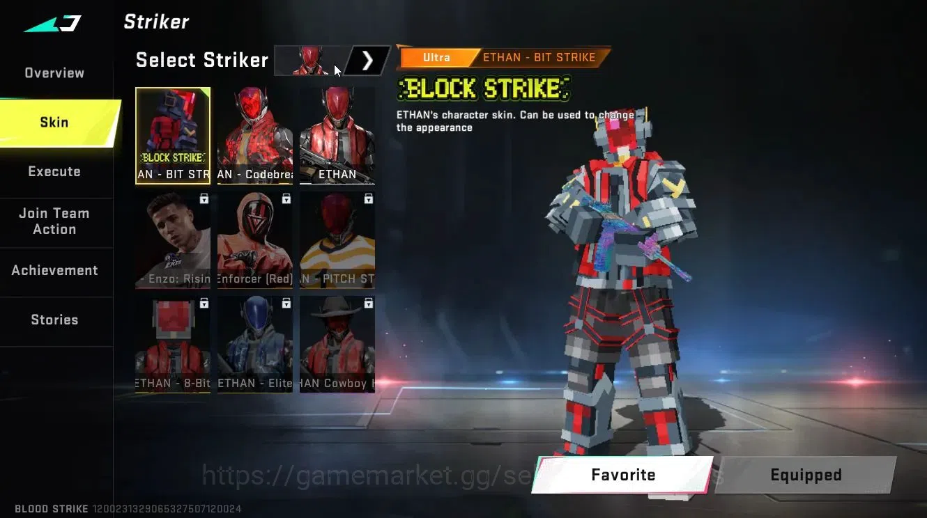 Blood Strike Accounts Collab Skin ASIA|ETERNAL DEagle-Scorpius Lv2|Collab TR [JACK,FN2000]+Enzo [KRAKEN]|ULTRA 4