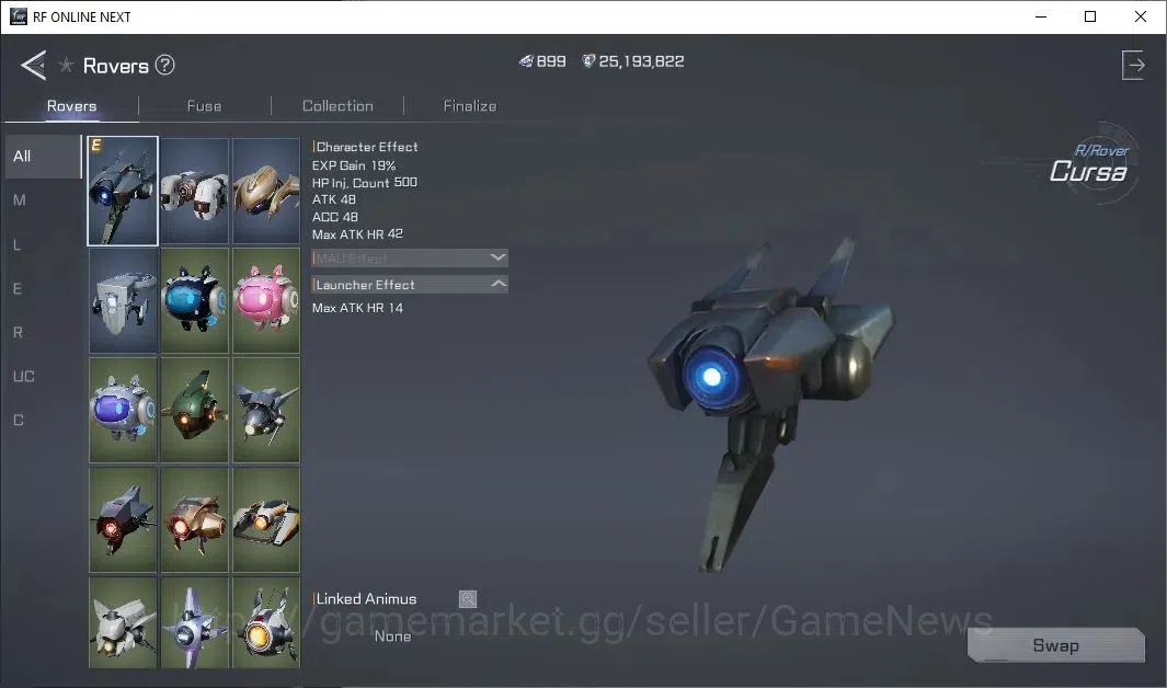 RF Online Next Accounts Asia Anka 2 | Demolisher Lvl 51 | DM 899 + 36k CP image 11