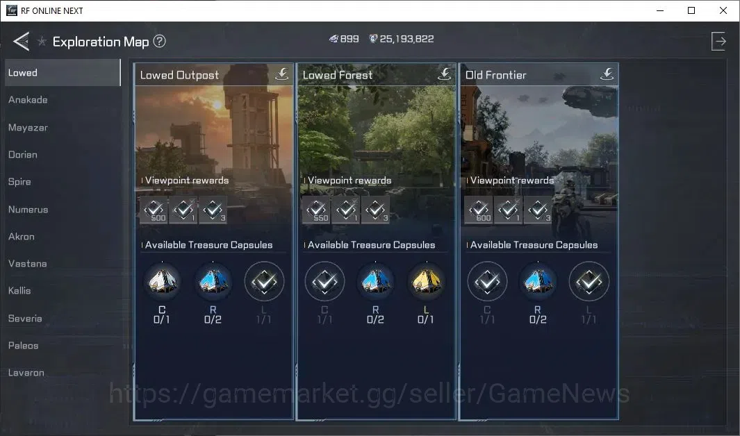 RF Online Next Accounts Asia Anka 2 | Demolisher Lvl 51 | DM 899 + 36k CP image 14