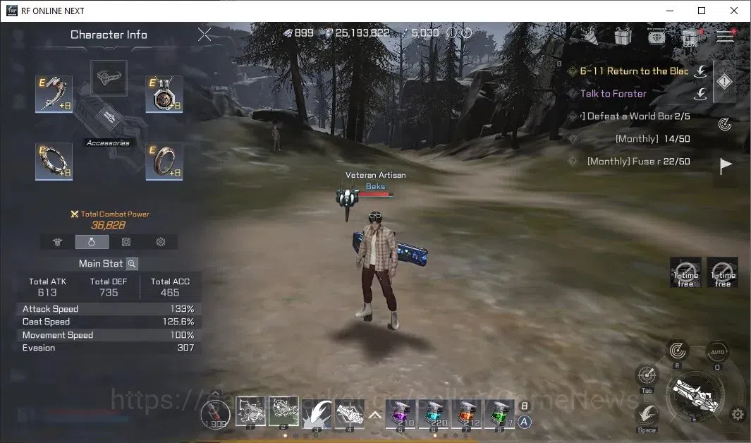 RF Online Next Accounts Asia Anka 2 | Demolisher Lvl 51 | DM 899 + 36k CP image 4