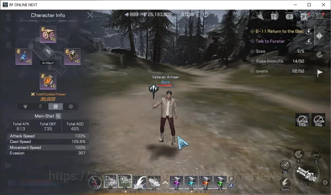 RF Online Next Accounts Asia Anka 2 | Demolisher Lvl 51 | DM 899 + 36k CP image 5