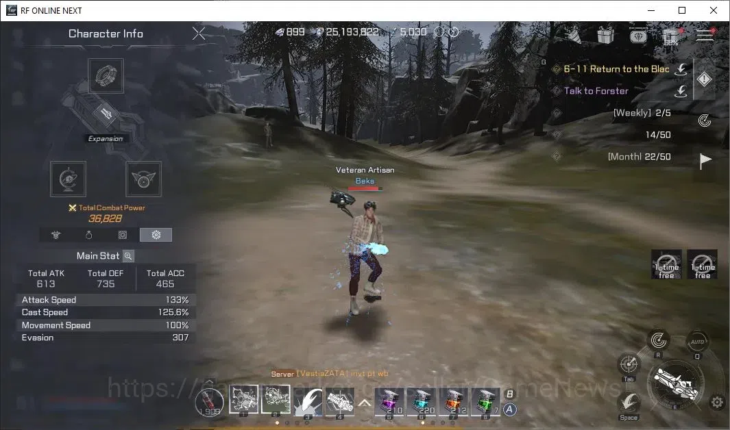 RF Online Next Accounts Asia Anka 2 | Demolisher Lvl 51 | DM 899 + 36k CP image 6
