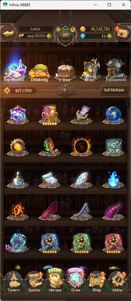 The Seven Deadly Sins: Grand Cross Accounts ASIA | 4M CC | 1 LR Ludociel | 6 UR DKM, Chaos Art image 14