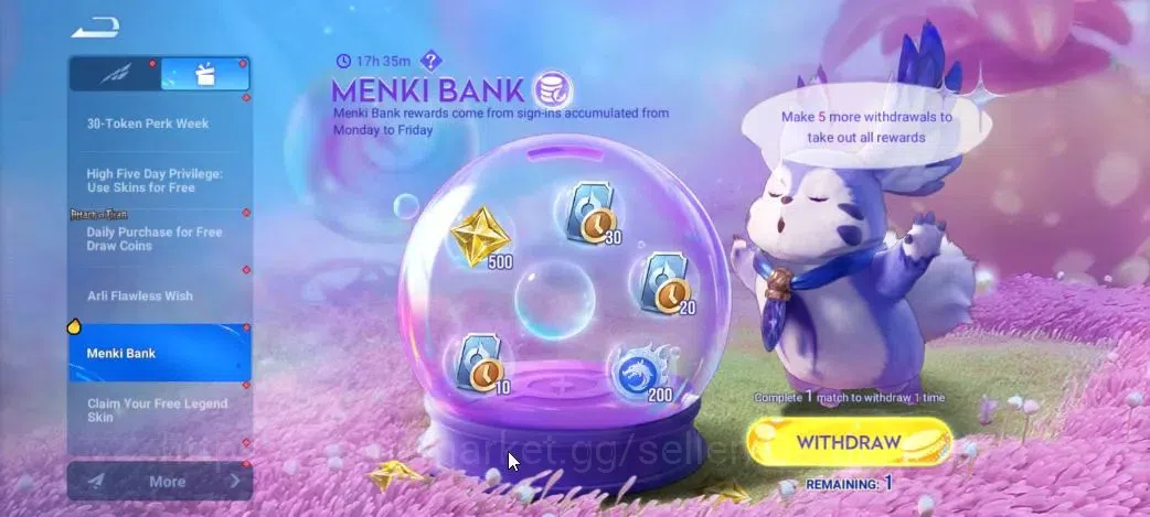 Honor of Kings Accounts Hero 7|Starter with Legend Skin Selection Chest(Di image 7