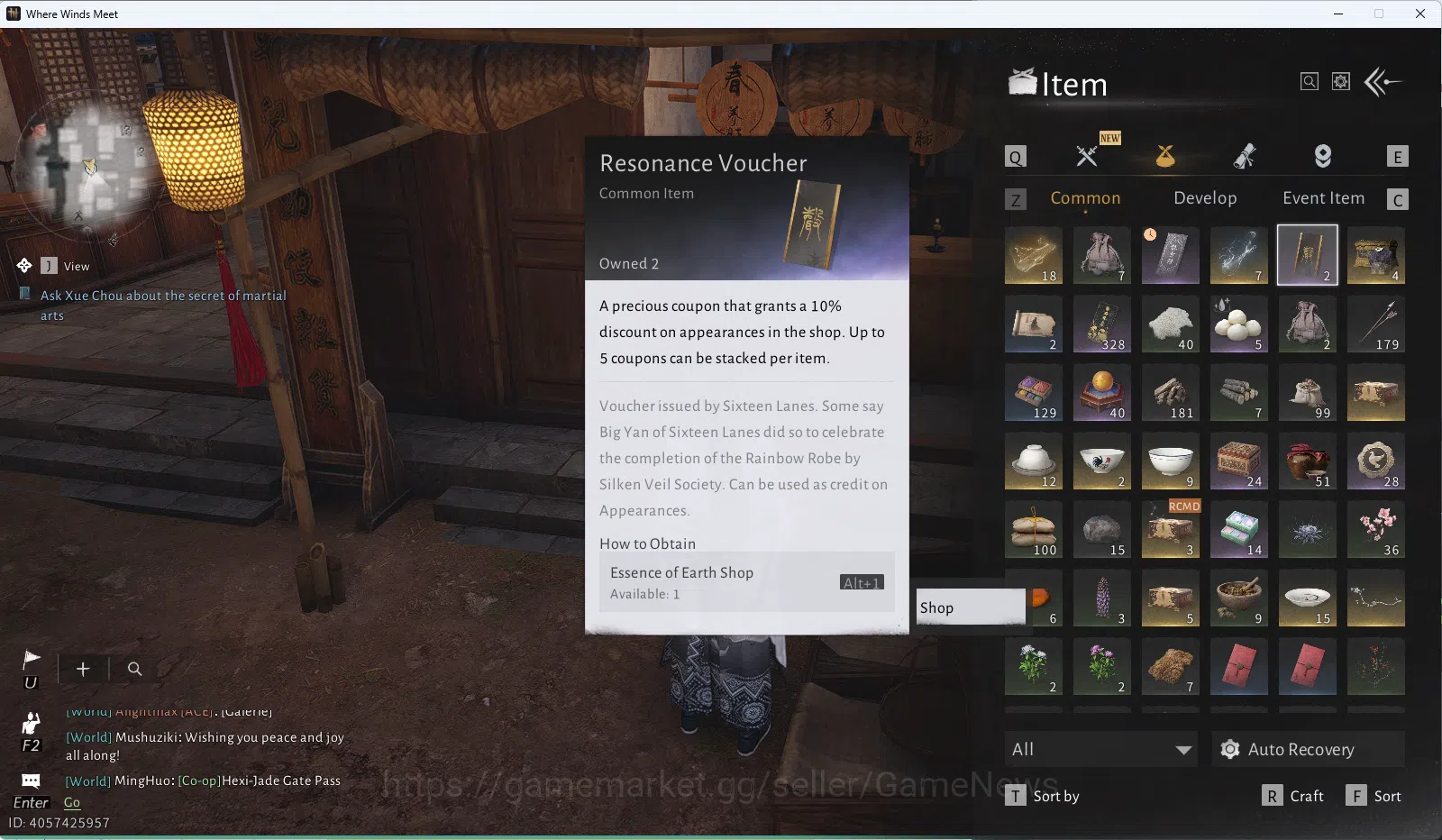 Where Winds Meet Accounts GLOBAL|Lv 85|GS 21k|Abyss Conq 5 - Swords of One|1 image 17