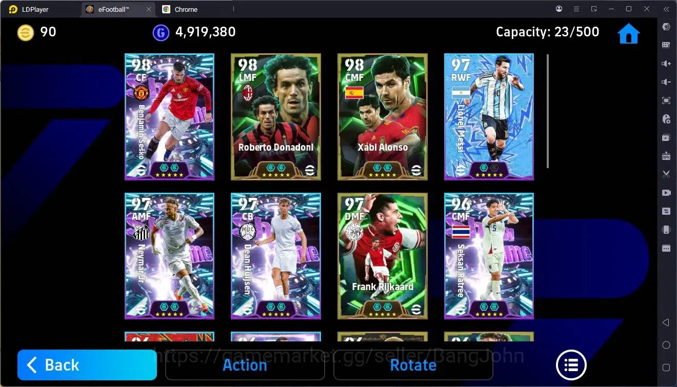 eFootball Accounts Mobile |PW 3160|Epic Donadoni,Alonso,Rijkaard,Shev image 4