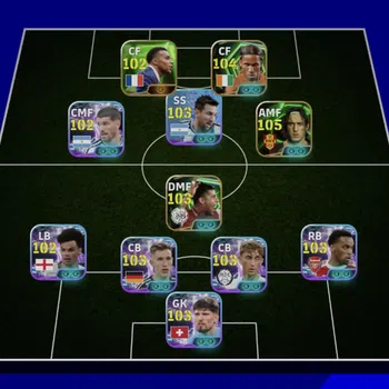 eFootball Accounts Legends & Iconic Players EFOOTBALL 2026 | EPIC TOTTI,F RIJKARD,J TIMBER,ANDRY SEVCHENKO,MBAPE