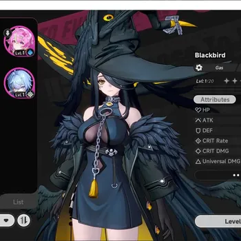 Neverness to Everness Accounts SEA|Fresh Starter HL6|2Limit S-Class BlackBird,lacrimosa|Very Low Explore|MC Female| TakeMail
