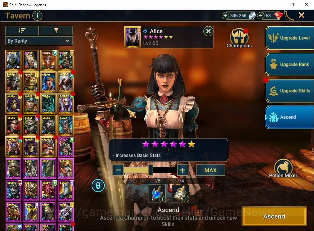 Raid: Shadow Legends Accounts Mid-Game Lv 29|866K Power|20 19
