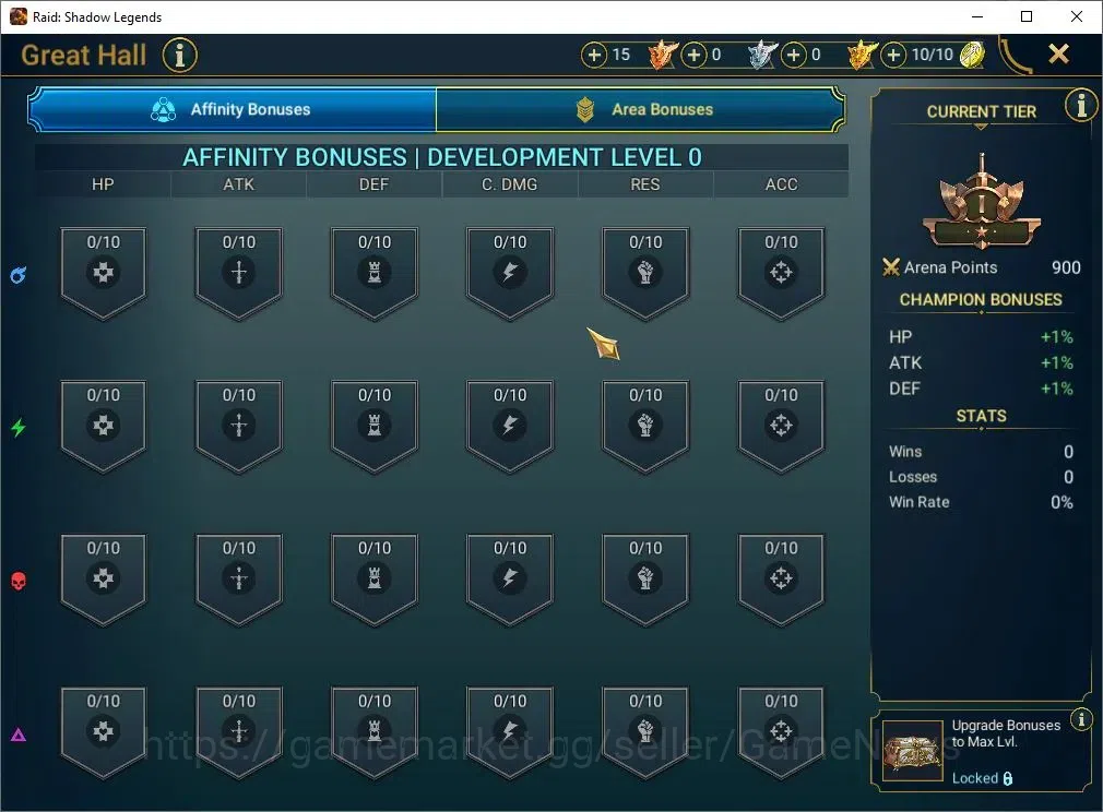 Raid: Shadow Legends Accounts Mid-Game Lv 29|866K Power|20 20