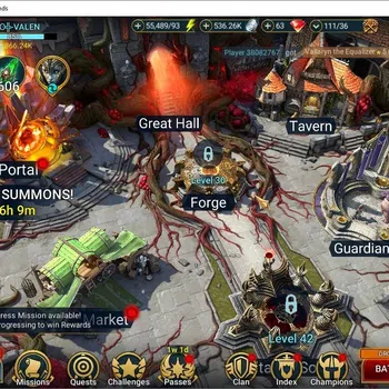 Raid: Shadow Legends Accounts Mid-Game Lv 29|866K Power|20