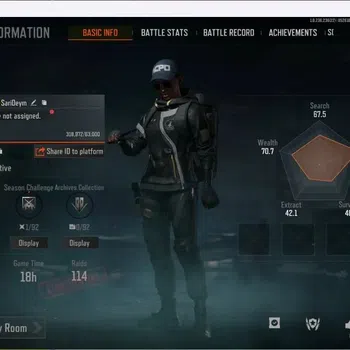 Arena Breakout High Value Mobile | LV 30 | SV 11,2 M | CV 3,99 M | QS AKS-74 image 1