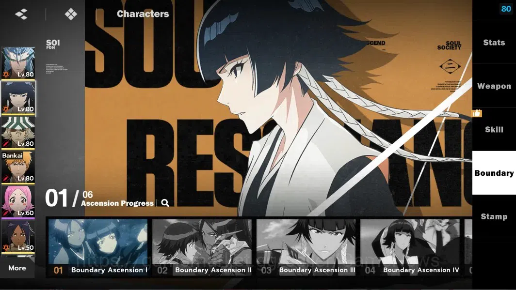 BLEACH: Soul Resonance Accounts NuverseSEA|LV 62|6 SSR [(SoiFonB1,Urahara,Ichigo)+ image 9