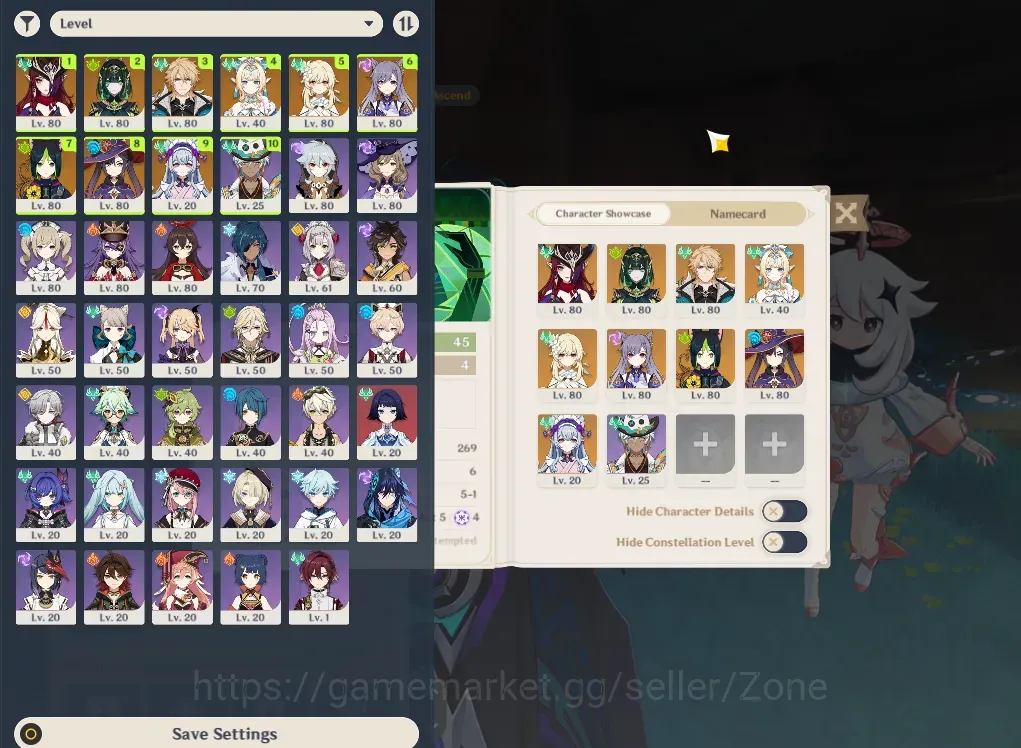Genshin Impact Accounts Reroll ASIA |AR 45|4 1
