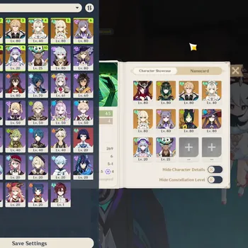 Genshin Impact Accounts Reroll ASIA |AR 45|4
