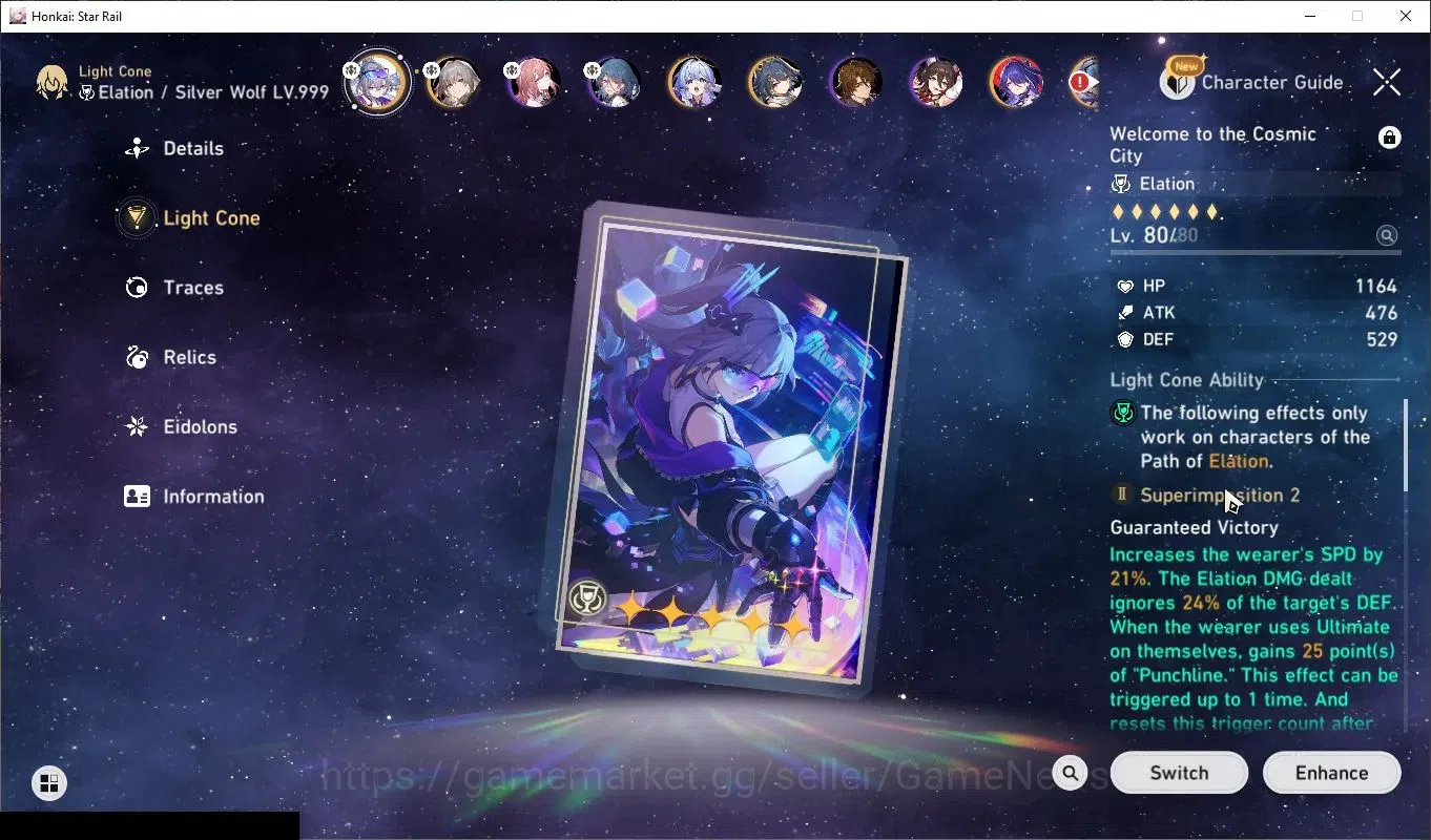 Honkai Star Rail Accounts Asia|TL 65|7 Limited|(Silver Wolf LV999 E5)+Sign2  image 17